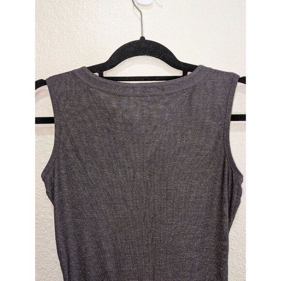 Athleta Womens Ruched V Neck Performance Tank Top Size Small Yoga Pilates - Picture 5 of 7